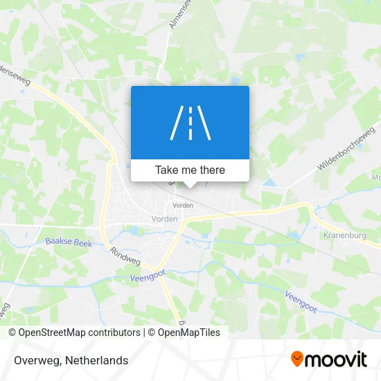 Overweg map