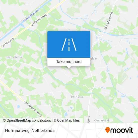 Hofmaatweg map