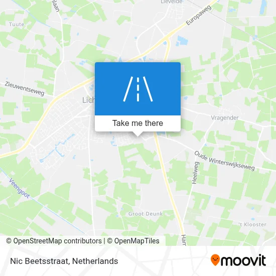 Nic Beetsstraat map