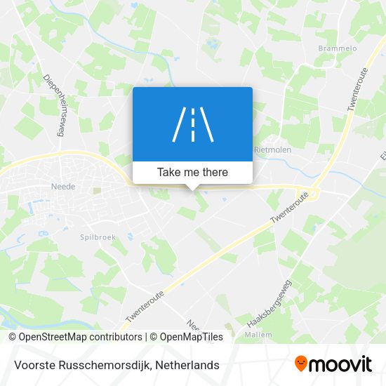 Voorste Russchemorsdijk map