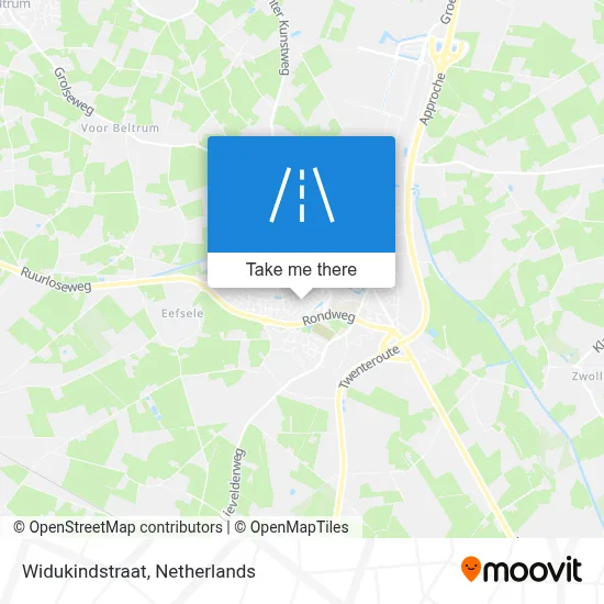 Widukindstraat map