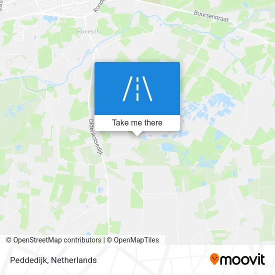 Peddedijk map