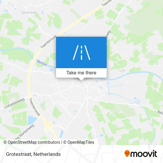 Grotestraat map