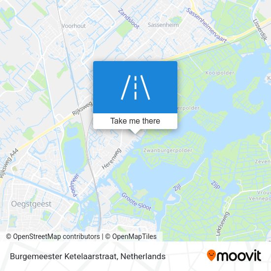 Burgemeester Ketelaarstraat map