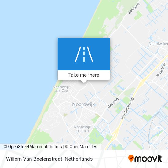 Willem Van Beelenstraat map