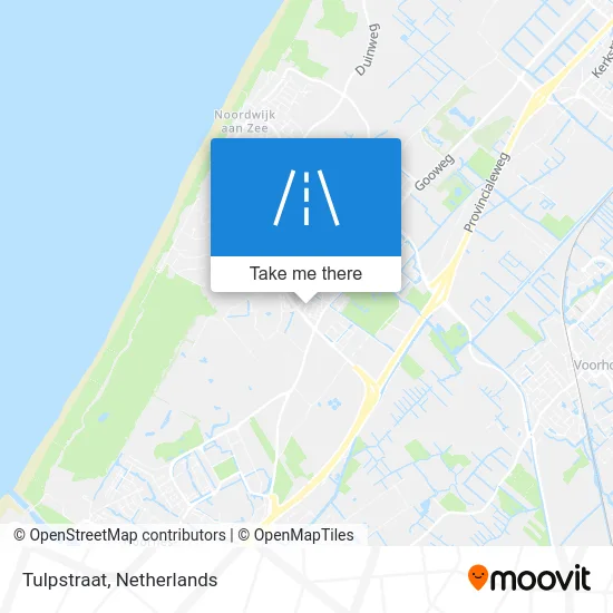 Tulpstraat map