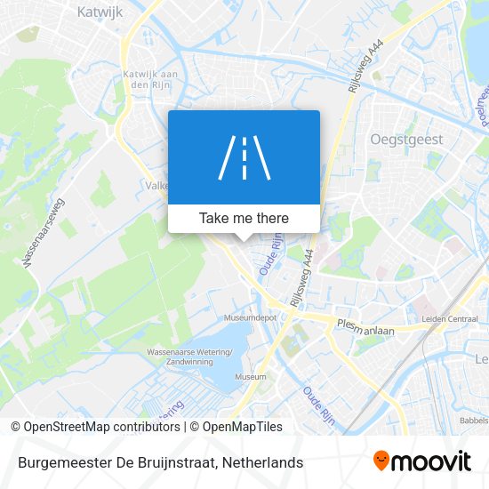 Burgemeester De Bruijnstraat map