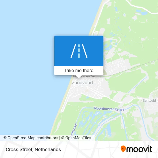 Kruisstraat map