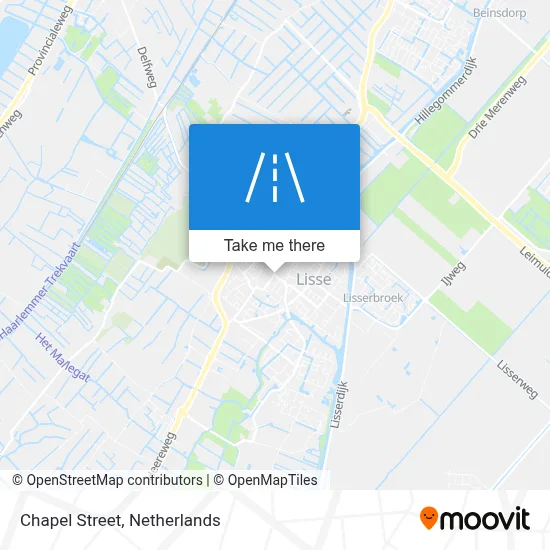 Kapelstraat map