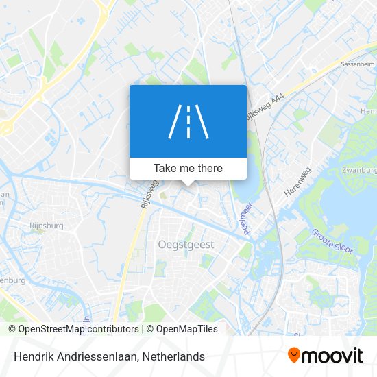 Hendrik Andriessenlaan map