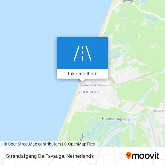 Strandafgang De Favauge map