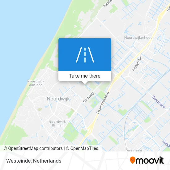 Westeinde map