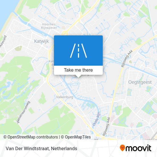 Van Der Windtstraat map