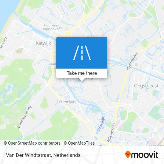 Van Der Windtstraat map