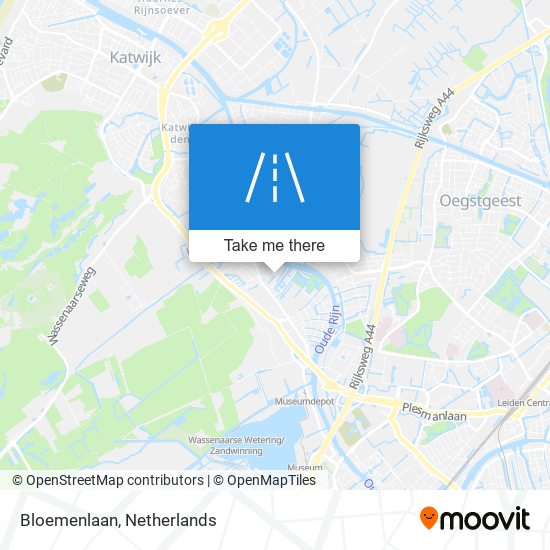 Bloemenlaan map