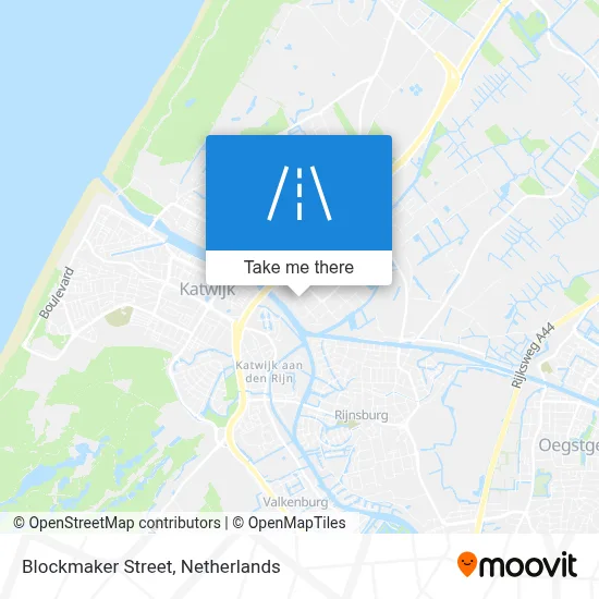 Blokmakerstraat map