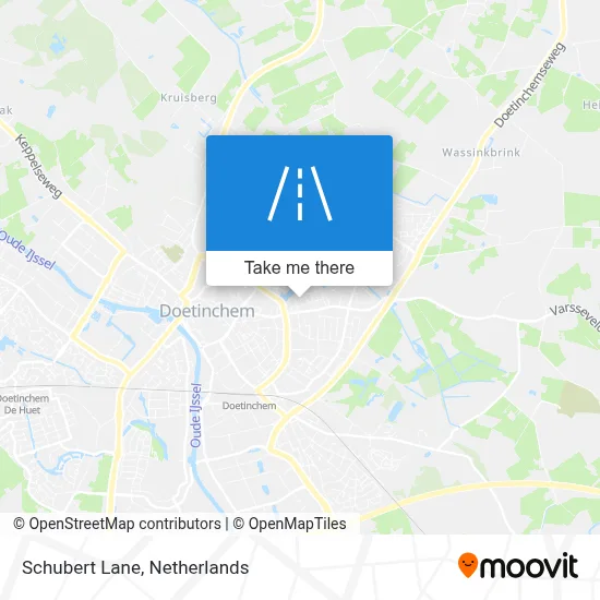 Schubertlaan map