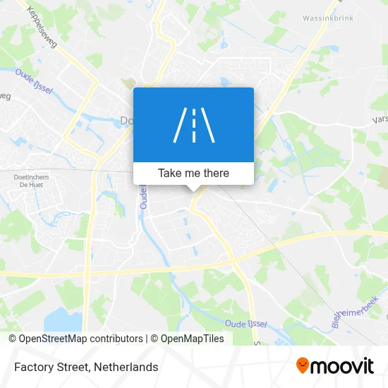 Fabriekstraat map