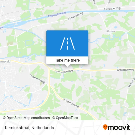 Keminkstraat map