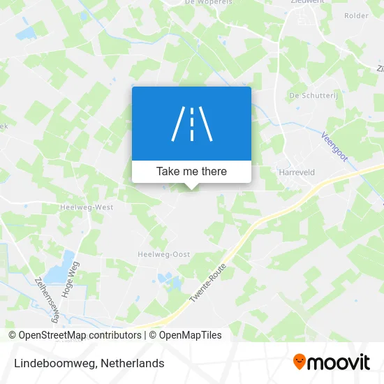 Lindeboomweg map