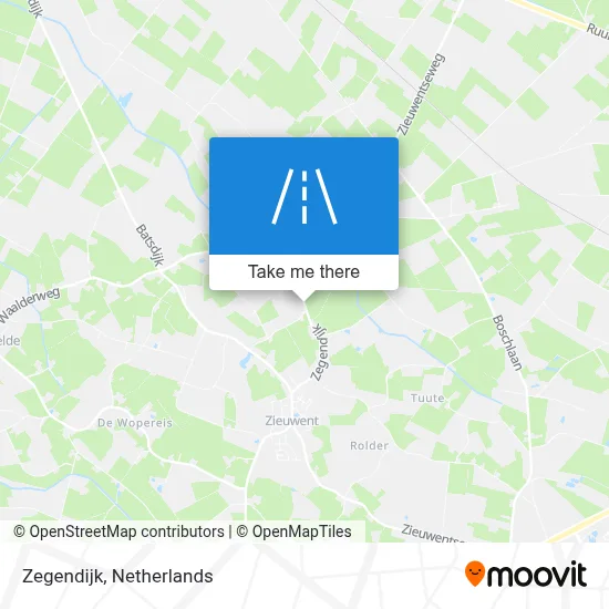 Zegendijk map