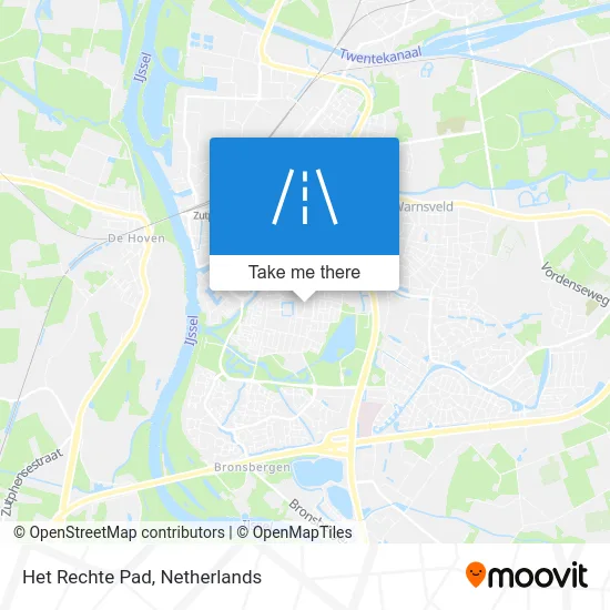 Het Rechte Pad map