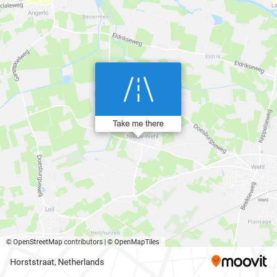 Horststraat map