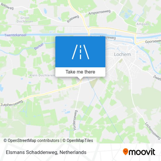 Elsmans Schaddenweg map