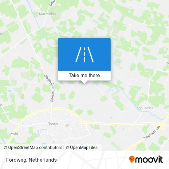 Fordweg map