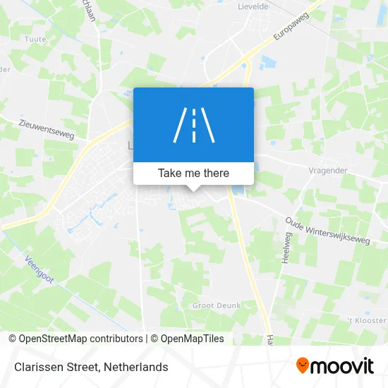 Clarissenstraat map