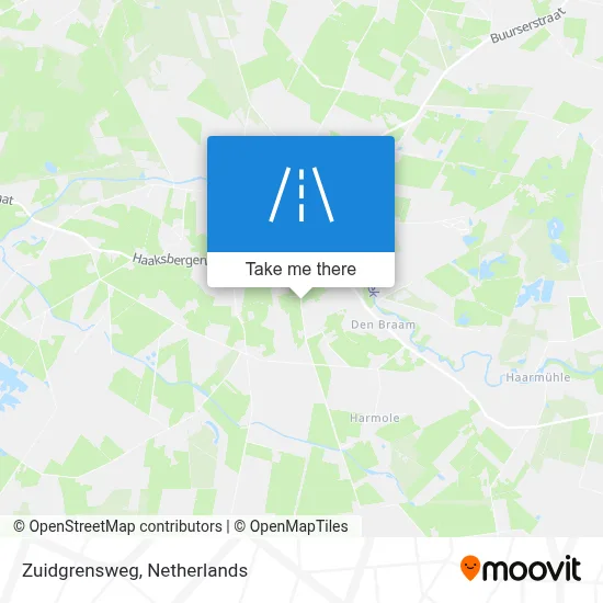 Zuidgrensweg map
