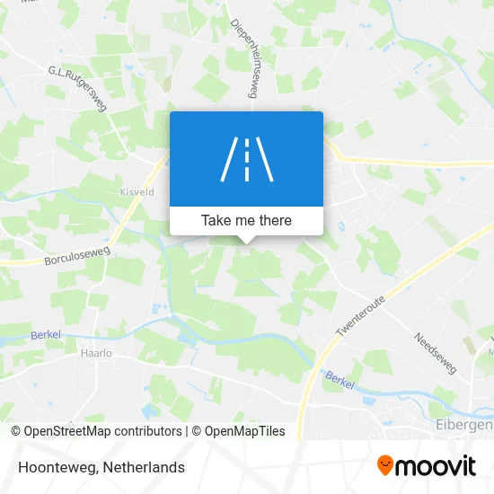 Hoonteweg map