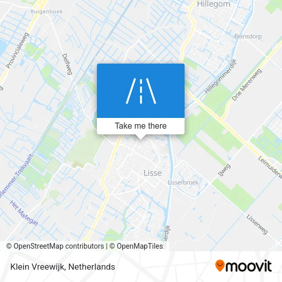 Klein Vreewijk map