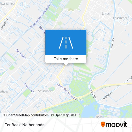 Ter Beek map