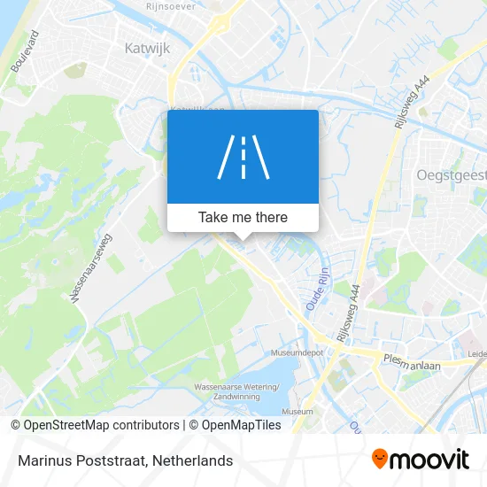 Marinus Poststraat map