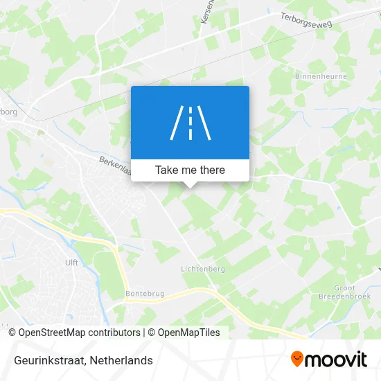 Geurinkstraat map