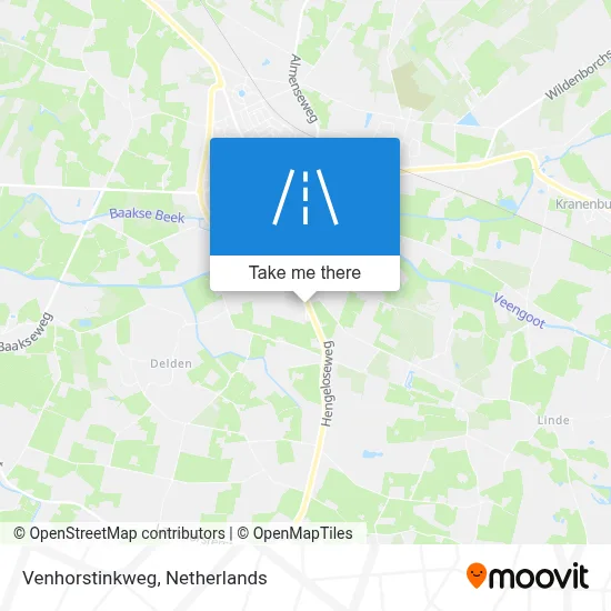 Venhorstinkweg map