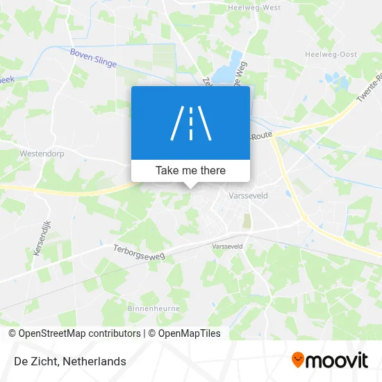 De Zicht map