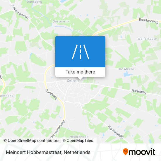 Meindert Hobbemastraat map