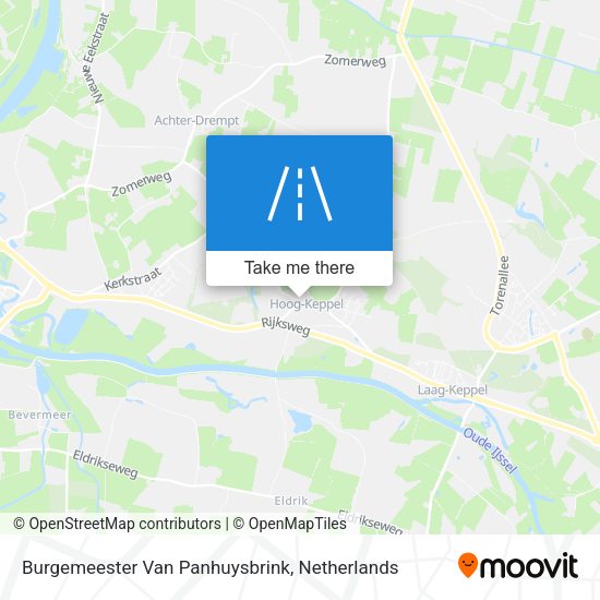 Burgemeester Van Panhuysbrink map