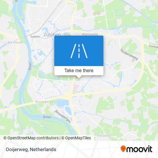 Ooijerweg map