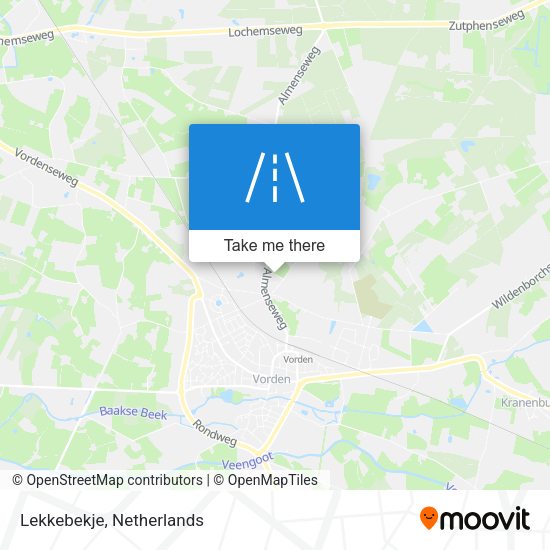 Lekkebekje map