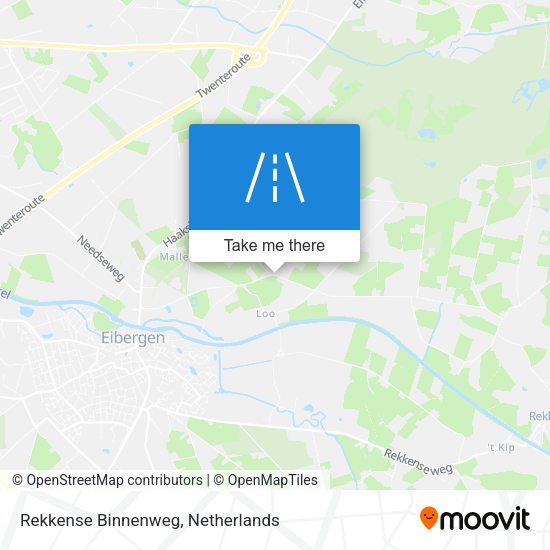 Rekkense Binnenweg map