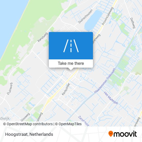 Hoogstraat map