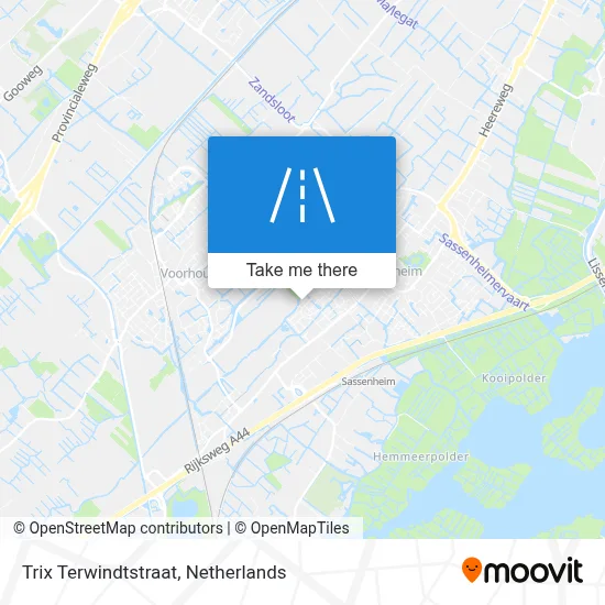 Trix Terwindtstraat map