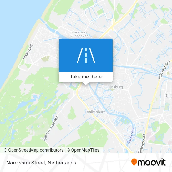Narcisstraat map