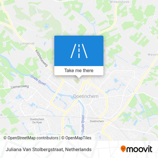 Juliana Van Stolbergstraat map