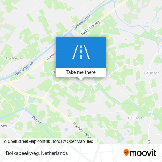 Bolksbeekweg map