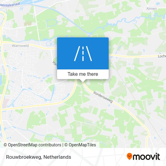 Rouwbroekweg map