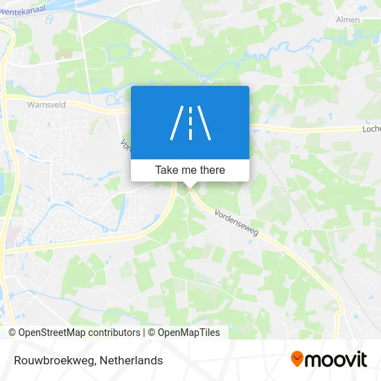 Rouwbroekweg Karte